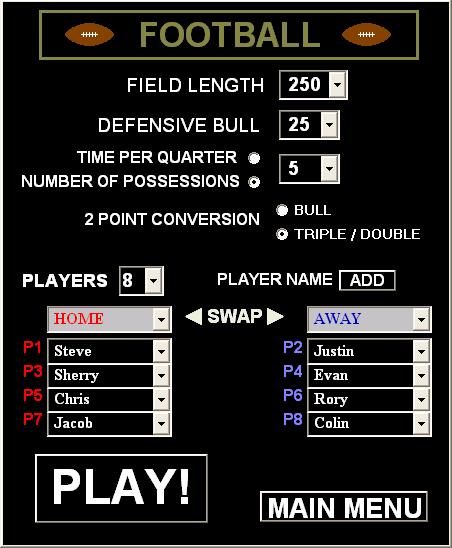 FB options screen shot