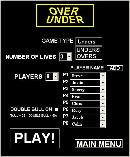 UO options screen shot