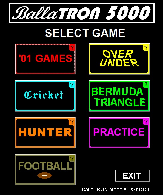 Select Game screen shot
