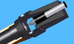 Picture of cartridge being loaded